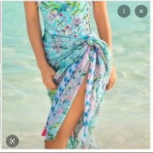 Lilly Pulitzer Seaspray Wrap Scarf Shawl